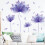 αυτοκόλλητο τοίχου WinysinPurple Peckled Yarn Flower Playing Υπνοδωμάτιο Σαλόνι Βεράντα Σπίτι 1