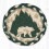 IC-505Τυπωμένο σουβέρ με σχέδιο Tree Line Grizzly 5"x5" 1