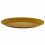 Bandeja oval de plástico dourado de 14x21 polegadas - Ideal para eventos e uso casual (1 unidade) 1