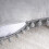 Phantoscope Pompon-Samt-Dekokissen, 50 x 50 cm, Grau, 2er-Pack 3