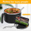 Μπολ Ramen για φούρνο μικροκυμάτων Grusce 1200ml με καπάκι, επένδυση από ανοξείδωτο 6