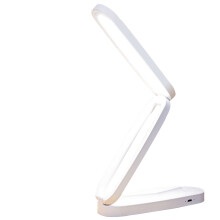 Lampada da scrivania a LED MERILER con temperatura di colore regolabile e dimmerazione continua, pieghevole, con alimentazione USB e protezione per