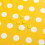 Mesa retangular de PVC com estampa de bolinhas, 137 x 183 cm, na cor amarela. 4