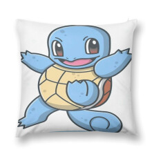 Federa per cuscino Squirtle in peluche, multi-misura, ultra confortevole, antimacchia e protettiva.