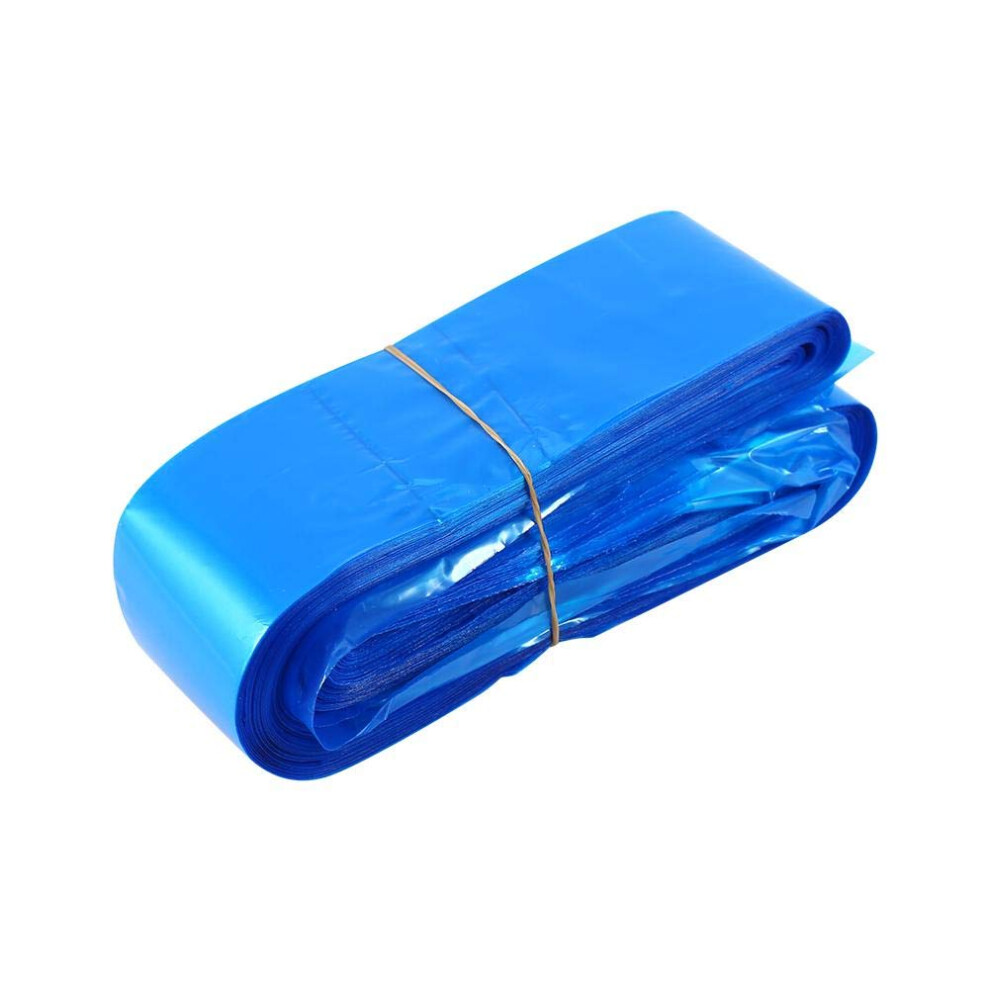Blue Disposable Tattoo Clip Cord Sleeves 125 Pack, Hygienic Covers For Noise Reduction And Hygiene