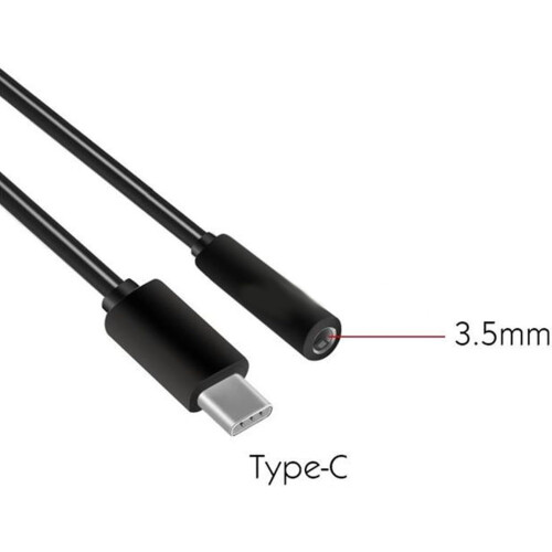 Προσαρμογέας υποδοχής ακουστικών USB-C σε 3,5 χιλ. για συμβατότητα με Samsung Galaxy A54 5G, 1