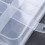 4 cutii de componente electronice pentru rezistențe din plastic portabile cu 10 sloturi 8