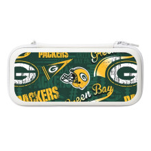 A bolsa para guardar o console Switch da equipe GBP_Packers também é adequada para fones de ouvido, cabos de carregamento e outros pequenos