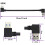 Pacote com 2 cabos USB 3.0A em ângulo reto e esquerdo (90 graus) com conector USB 3.0 tipo A macho para transferência de dados e carregamento. 2