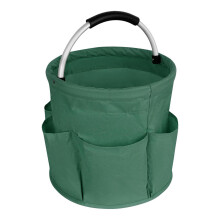 Portable Picnic Basket Design Shoping Basket for Camping,Day Travel,BBQ and Family/Couples Gifts Green