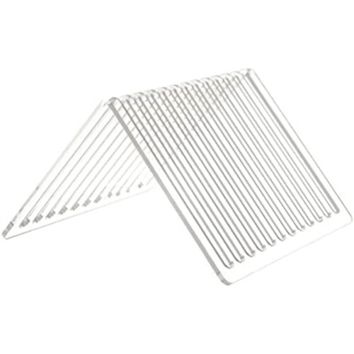 ckepdyeh Desktop 12-Grid Βιβλιοθήκη Υψηλής Διάφανης Παχύρευστης Ακρυλικής Ράφιας