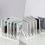 ckepdyeh Desktop 12-Grid Βιβλιοθήκη Υψηλής Διάφανης Παχύρευστης Ακρυλικής Ράφιας 4