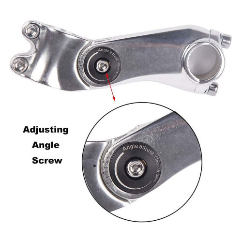 Bike Stem Adjustable Bicycle Handlebar Riser Extender 25.4mm 1