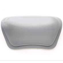 Bath Pillow with Ergonomic Neck Support and Flexible Hinge Fit for Luxury Spa Bathtub Comfort