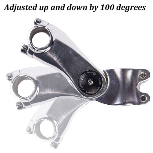 Bike Stem Adjustable Bicycle Handlebar Riser Extender 25.4mm 2
