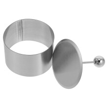Stainless Steel Cooking Rings Set for Baking and Dessert Shaping with Smooth Edge, Dishwasher Safe