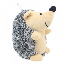 Feiona Zachte Pluche Piepende Hondenspeeltjes, Schattige Egel Puppy Speeltjes, Knuffel Puppy Knuffels voor Kleine Honden en Puppy's