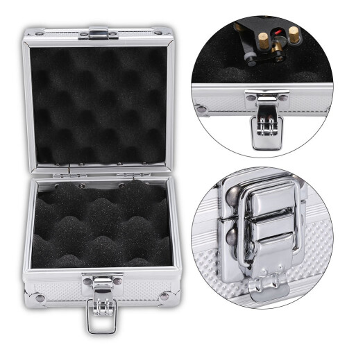 Tattoo Machine Case with Secure Lock, Durable Aluminum Storage Box for Tattoo Kit and Electronics 1