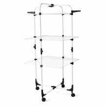 3 Tier Tower Airer Foldable Indoor Clothes Drying Rack Laundry Horse