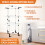 3 Tier Tower Airer Foldable Indoor Clothes Drying Rack Laundry Horse 5