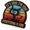 Funny Morale Patch with Hook and Loop, Embroidered Meme Design for Backpacks, Vests, Hats, Black 1