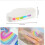 Rainbow Cloud Bath Bombs Set 3 Pack with Colorful Rainbow Bubbles and Moisturizing Effect 2