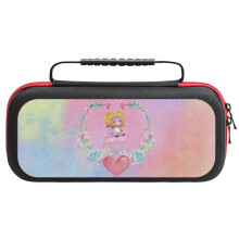 Custodia rigida Lan-ky Box compatibile con Nintendo Switch, ideale per i viaggi, ideale come borsa portaoggetti per giochi.
