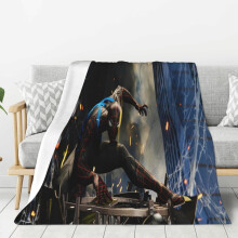 Flísová deka Spider-Man Super měkká útulná přehozová deka, dětské ložní prádlo Vlastnosti - Super měkká 60"X50"