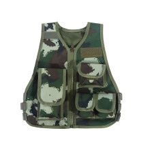 Outdoor Tactical Vest For Kids Tactical Army Costume Gear With Adjustable Straps Breathable Comfort Vest And Half Finger Gloves Ideal For Paintball