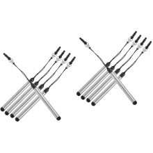 Stylets métalliques (lot de 10) pour écrans tactiles de téléphone, rétractables, fins et télescopiques.