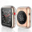 Συμβατό με το Apple Watch με προστατευτικό κάλυμμα TPU για το Apple Watch, πλήρης κάλυψη 5