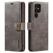 DG.MING Galaxy S23 Ultra 2-in-1 magnetische hoes/cover grijs