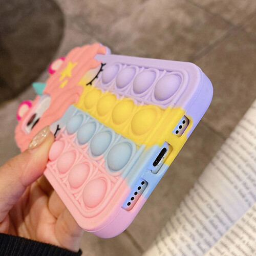 Compatible with iPhone compatible with Apple Mobile Phone Case Silicone Unicorn Case compatible with iphone11 pro max 1