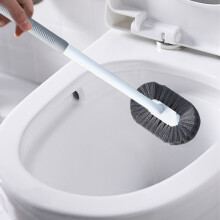 Toilettenbürste mit Ersatzkopf, langem Griff und platzsparender Schutzhülle – Langlebig, gründliche Reinigung, kompatibel mit Ywuzuh