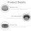 6 Pcs Drainage Protective Covers Pipe Caps Strainer Safety Mask Pp 5