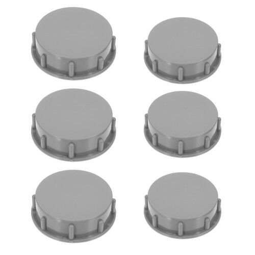 6 Pcs Drainage Protective Covers Pipe Caps Strainer Safety Mask Pp