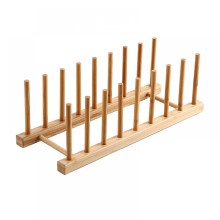 Suporte para colher de madeira Prettyui, com tampa para panela, bandeja para cozinhar, escorredor de pratos e organizador de utensílios de mesa.