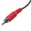 3,5 mm stereo kábel samica-RCA samec, AV adaptér, pomocný audio kábel 7