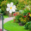 YiFudd Garden Sunflower Shower Πλαστικό ψεκαστήρα Εργαλείο διακόσμησης κήπου 1