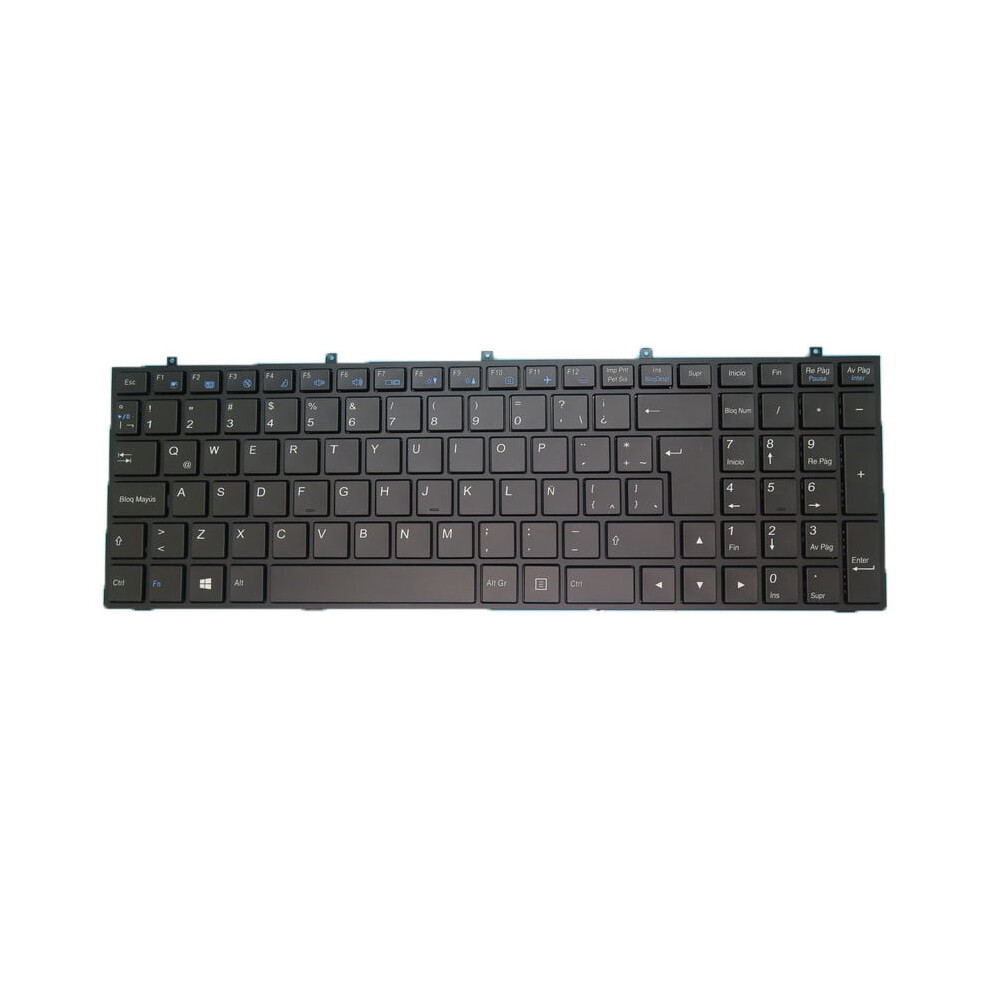 Laptop Keyboard For Clevo W350et W350etq W350skq W350ssq W350stq W355sdq W355ssq W355stq Latin America La Frame And Backlit New Black 9433291469934