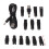 Ensemble de 8 câbles d'alimentation/adaptateurs USB de remplacement 5 V pour tondeuse à cheveux électrique 3