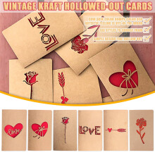 Geschenkkarten ZKCCNUK Vintage Kraft Up Hohlkarten Hohlkarten Geburtstags- und Erntedankgeschenk für Mama Bis zu 37 % Rabatt Ausverkauf