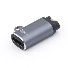 jixopn Type-C/8Pin/Micro USB -laturisovitin tukee tiedonsiirtoa Lataussovittimen varaosat yhteensopivaksi Garmin Fenix 5/5S /5X:n kanssa