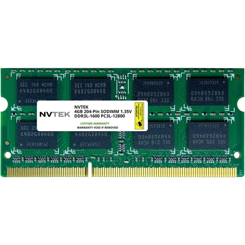 Αναβάθμιση μνήμης RAM φορητού υπολογιστή 4GB DDR3-1600PC3-12800SODIMM…