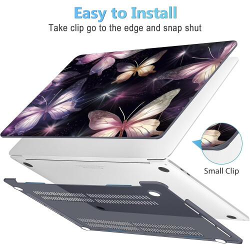 Capa projetada para MacBook Pro de 16 polegadas A2141 (lançamento de 2019) com tela Liquid Retina/Touch ID. 2