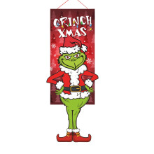 Gr1nch Baumschmuck, mehrfarbig, für Weihnachtsbaumdekoration 2023, Weihnachten, Erntedankfest, Vliesstoff