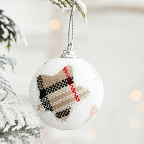 6 stuks/doos Kerstballen als kerstboomversiering 2