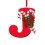 Personalisierte Weihnachtsbaumdekoration mit 26 Buchstaben 1