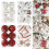 6 stuks/doos Kerstballen als kerstboomversiering 4