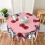 Hello Kitty Rectangular Tablecloth, Water Resistance Antiwrinkle Spillproof Soft Fabric, 60in, compatible with dining table 7